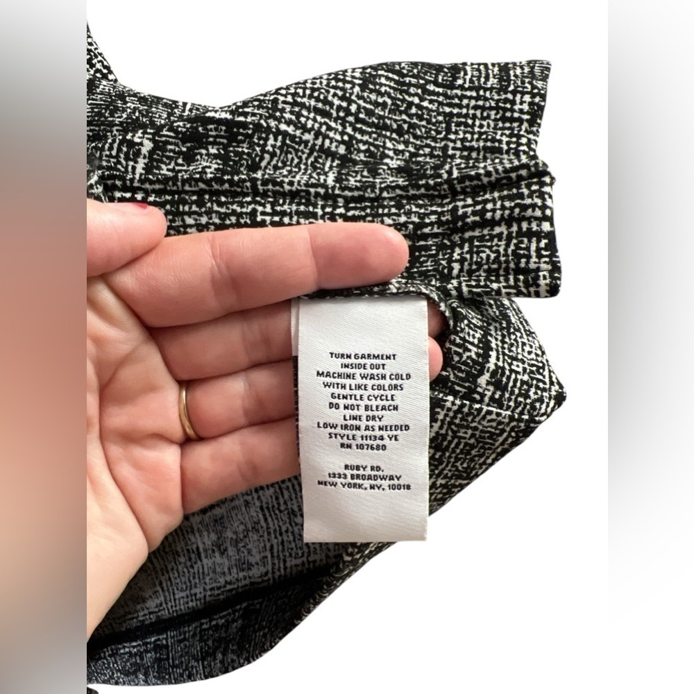 Ruby Rd black and white jacket - Picture 3 of 6